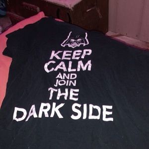 Black Darth Vader shirt